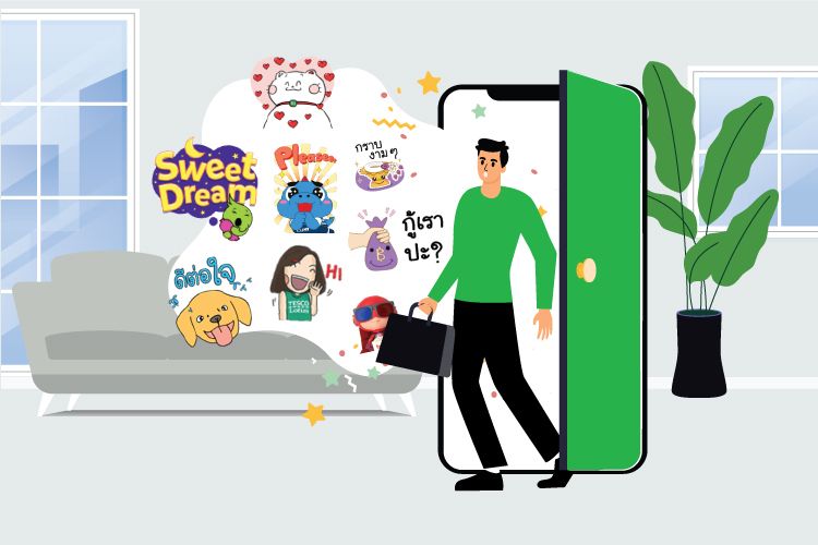 เปิดความลับ Sponsored Stickers เบื้องหลัง Key Success ของแบรนด์ชั้นนำ 