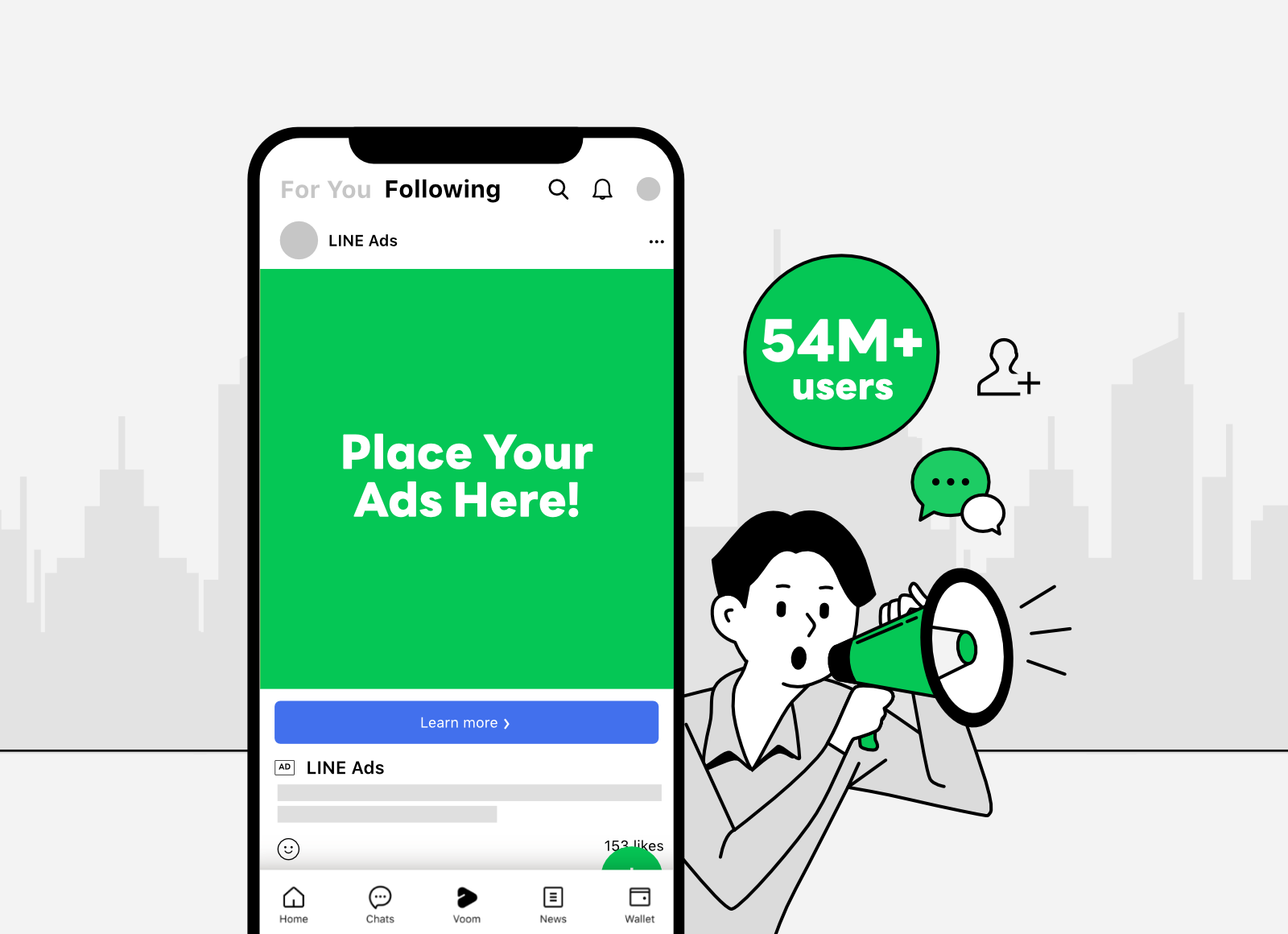 Solution 1 Establishing Brand Presence Through LINE Advertising