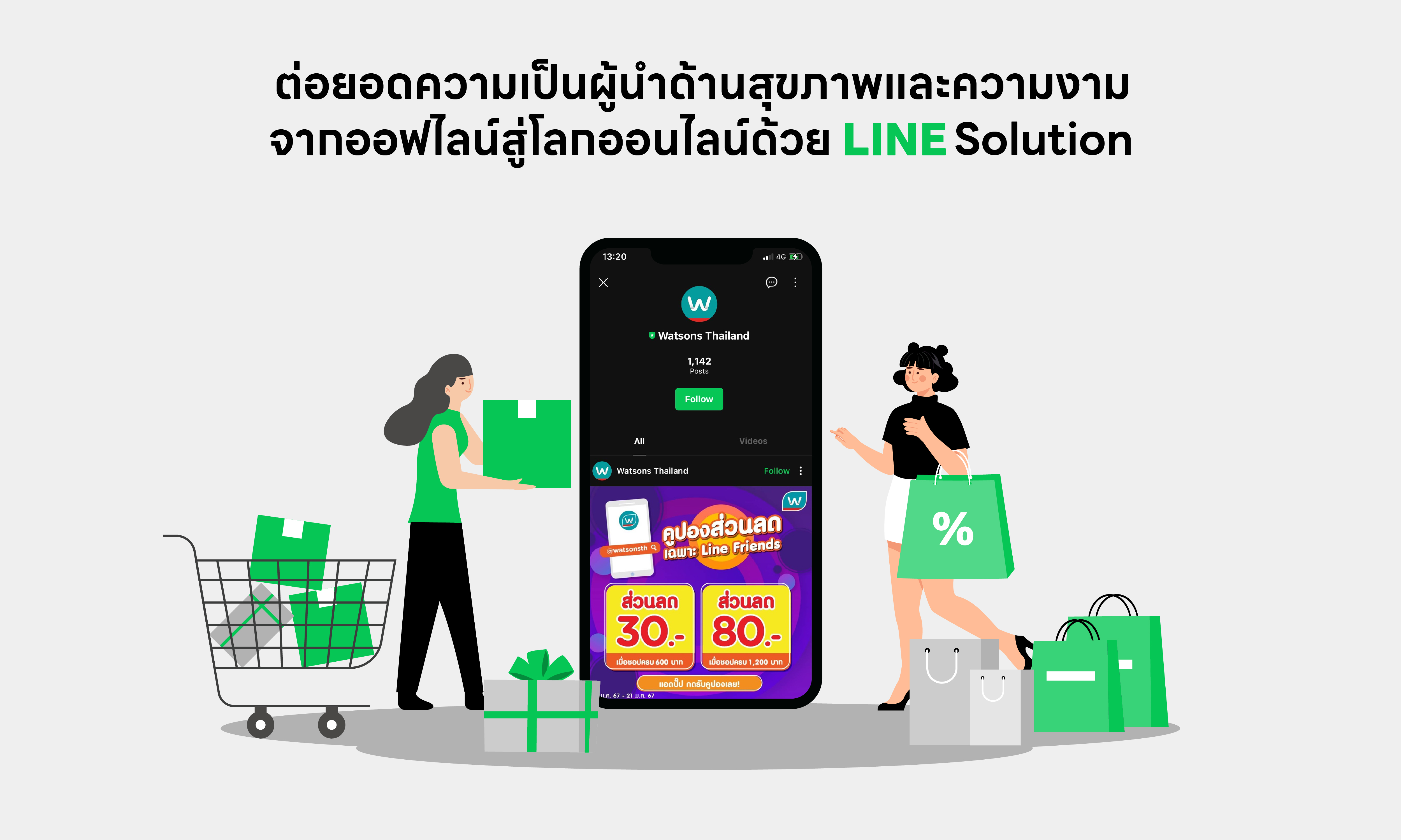 ถอดแนวทางความสำเร็จ O2O Campaign  จากวัตสัน